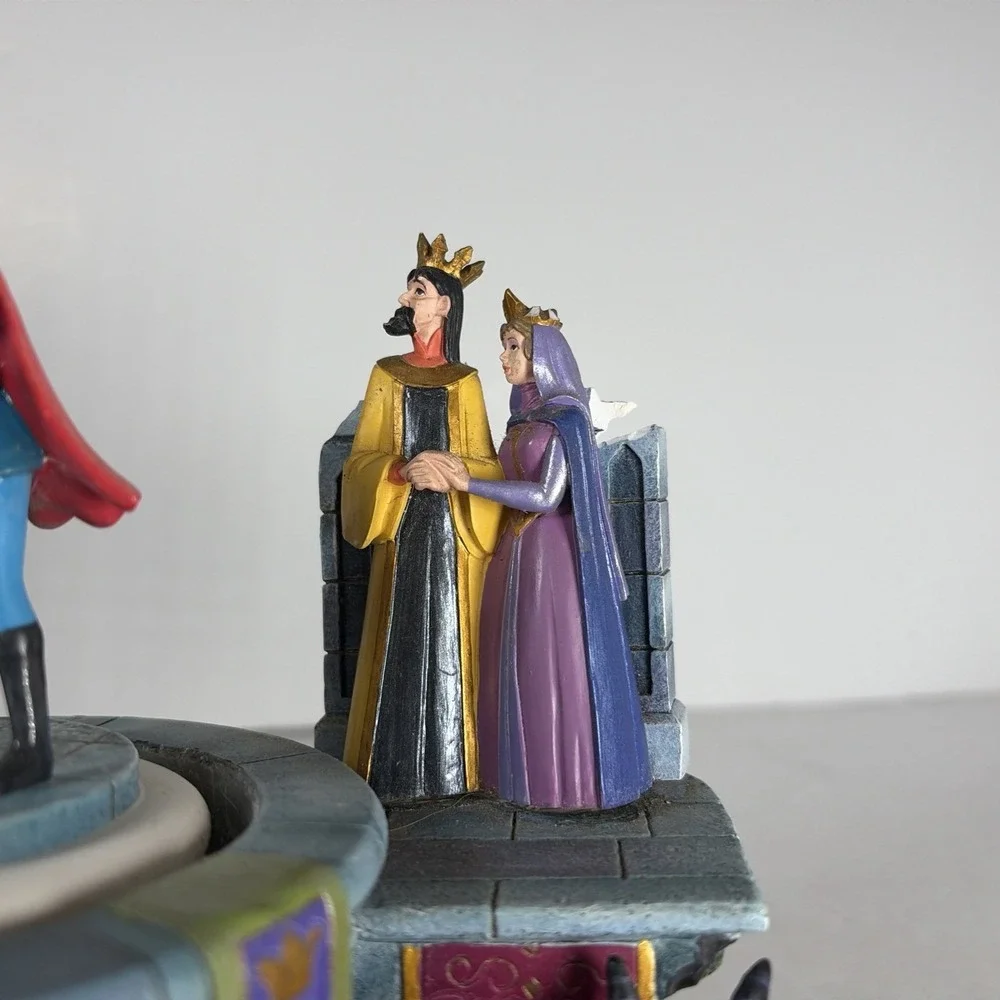 Disney Sleeping Beauty Once Upon a Dream Musical Snow Globe FOR PARTS